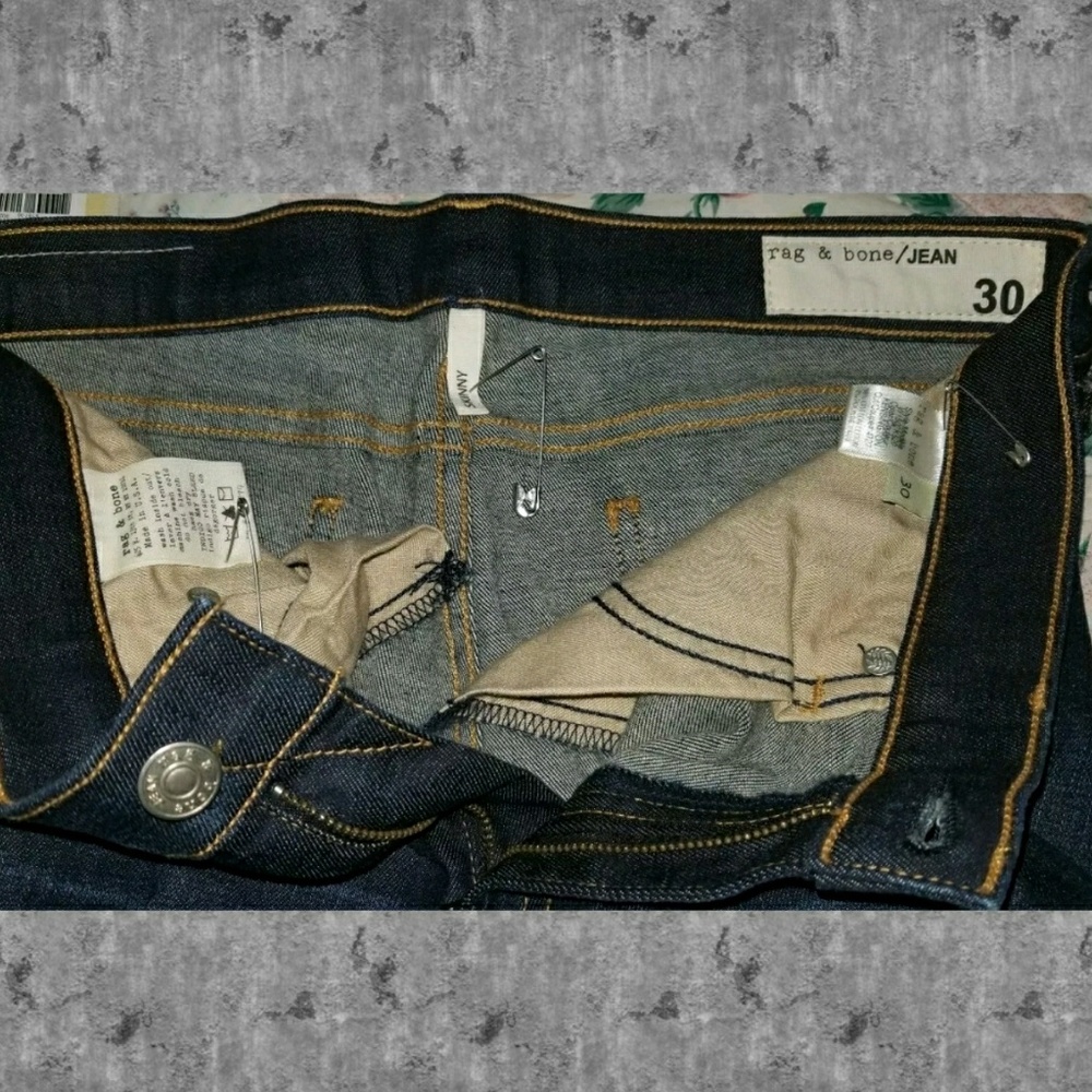 💣LAST 1💥 Rag & Bone Skinny Jeans Kensington wash - Picture 7 of 8